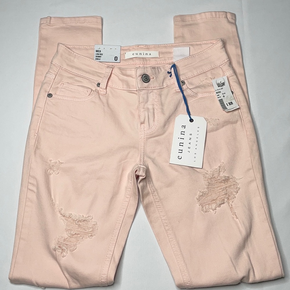 Eunina low rise skinny ankle jeans size 0